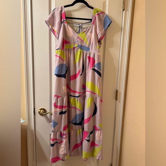 Isabel Maternity by Ingrid & Isabel Dresses & Skirts - Isabel Maternity by Ingrid+Isabel Women's Maxi  Smocked Back Tie Size Large